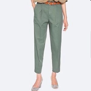 Olive Uniqlo Trousers